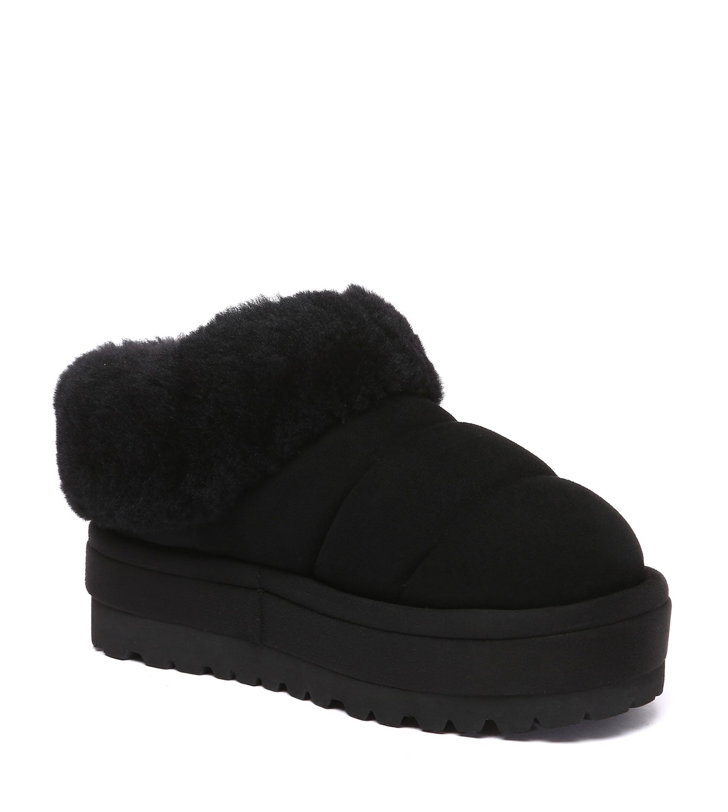 UGG EVERAU Ulrika Platform Slippers - UEA2002-Slippers-PEROZ Accessories