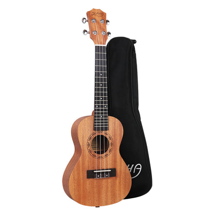 Alpha 23&quot; Ukulele Natural Mahogany Concert Beginner Gift w/ Carry Bag-Audio &amp; Video &gt; Musical Instrument &amp; Accessories-PEROZ Accessories