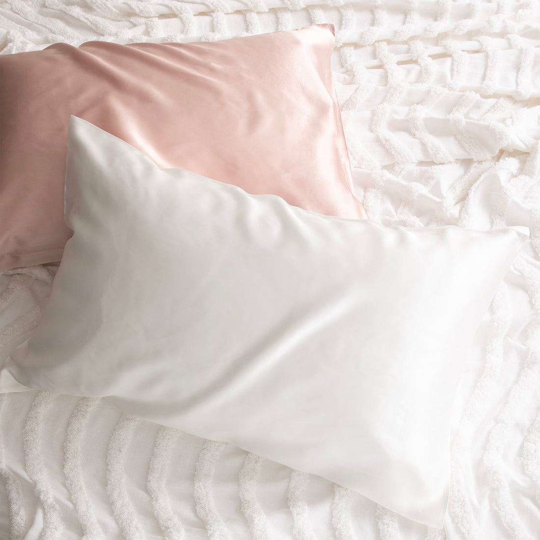 100% Mulberry Silk Standard Pillowcase by Renee Taylor-Home &amp; Garden &gt; Bedding &gt; Pillowcases-PEROZ Accessories