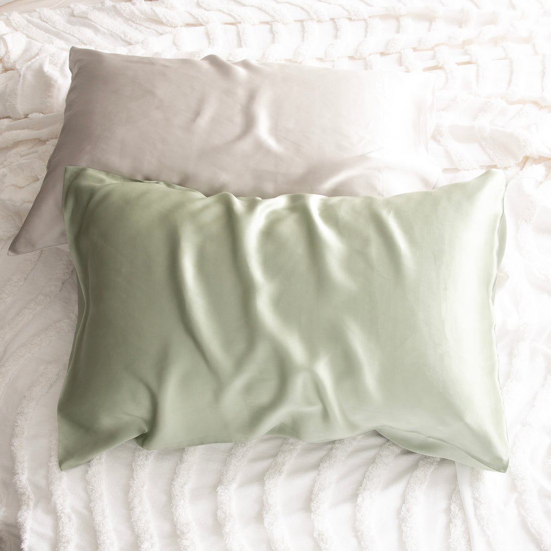 100% Mulberry Silk Standard Pillowcase by Renee Taylor-Home &amp; Garden &gt; Bedding &gt; Pillowcases-PEROZ Accessories