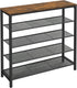 Shoe Rack Storage Organiser 4 Shelves-Furniture > Living Room > Shoe Storage-PEROZ Accessories