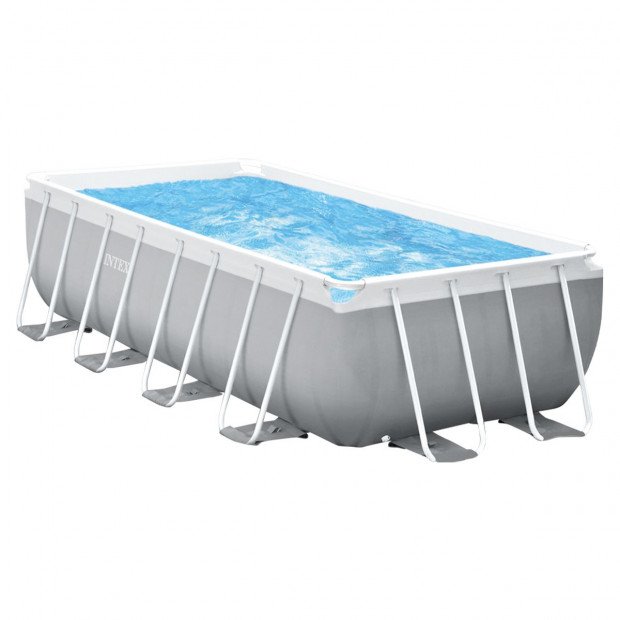 INTEX 4.88MX2.44MX1.07M PRISM FRAME RECTANGULAR POOL SET-Home &amp; Garden &gt; Pool &amp; Accessories &gt; Swimming Pools-PEROZ Accessories