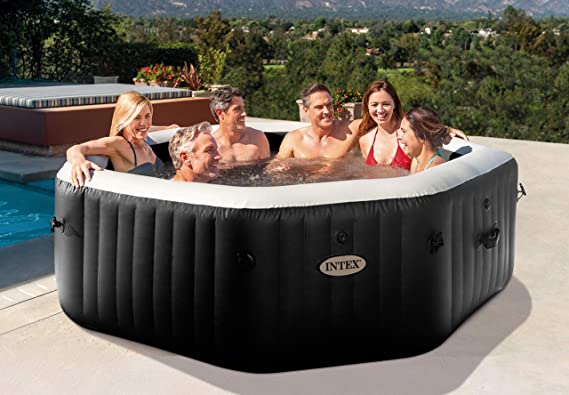 INTEX PURESPA JET AND BUBBLE DELUXE SET-Home &amp; Garden &gt; Pool &amp; Accessories &gt; Spas &amp; Accessories-PEROZ Accessories