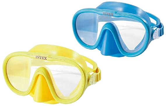 INTEX SEA SCAN SWIM MASKS ASSORTED-Outdoor Recreation &gt; Boating &gt; Boating Accessories-PEROZ Accessories