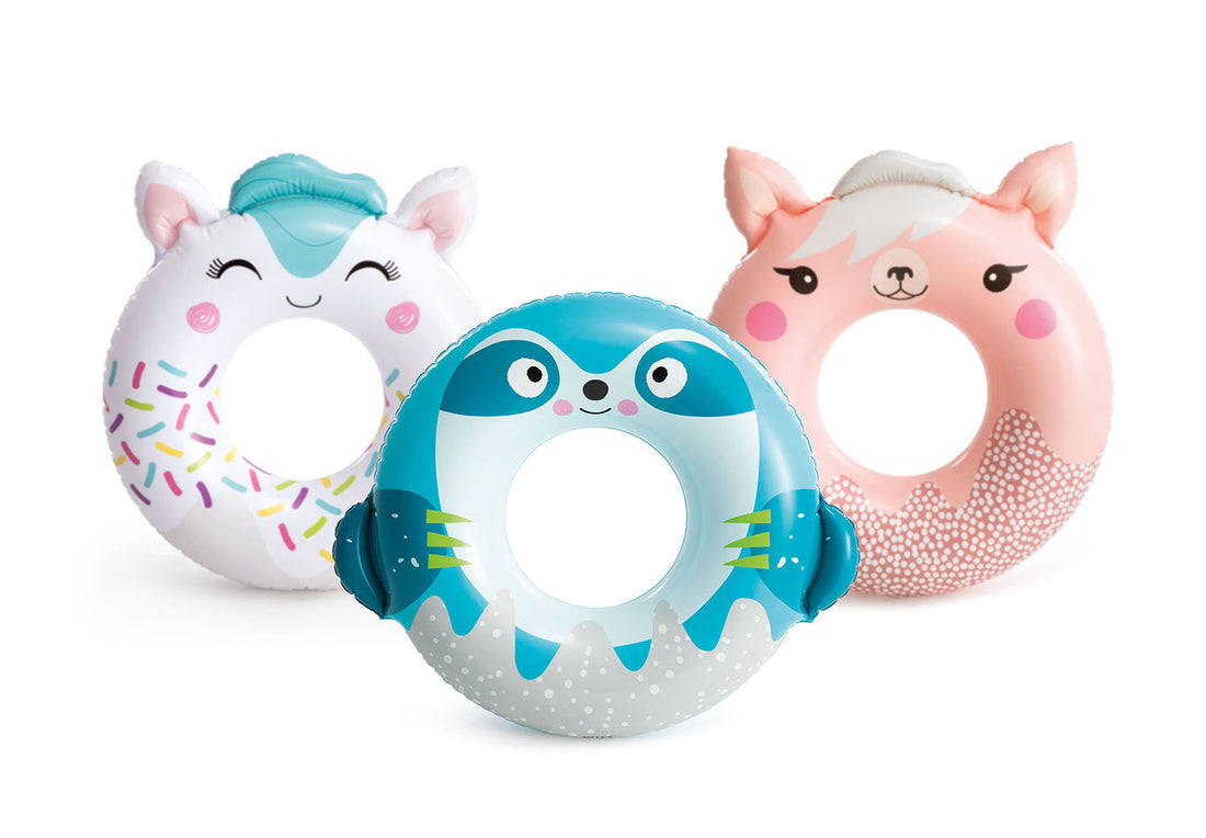 INTEX CUTE ANIMAL TUBES ASSORTED-Baby &amp; Kids &gt; Nursing &gt; Nursing &amp; Feeding-PEROZ Accessories