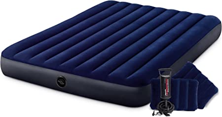 INTEX QUEEN DURA-BEAM CLASSIC DOWNY AIRBED W/ HAND PUMP-Home &amp; Garden &gt; Pool &amp; Accessories &gt; Pool Toys &amp; Inflatables-PEROZ Accessories