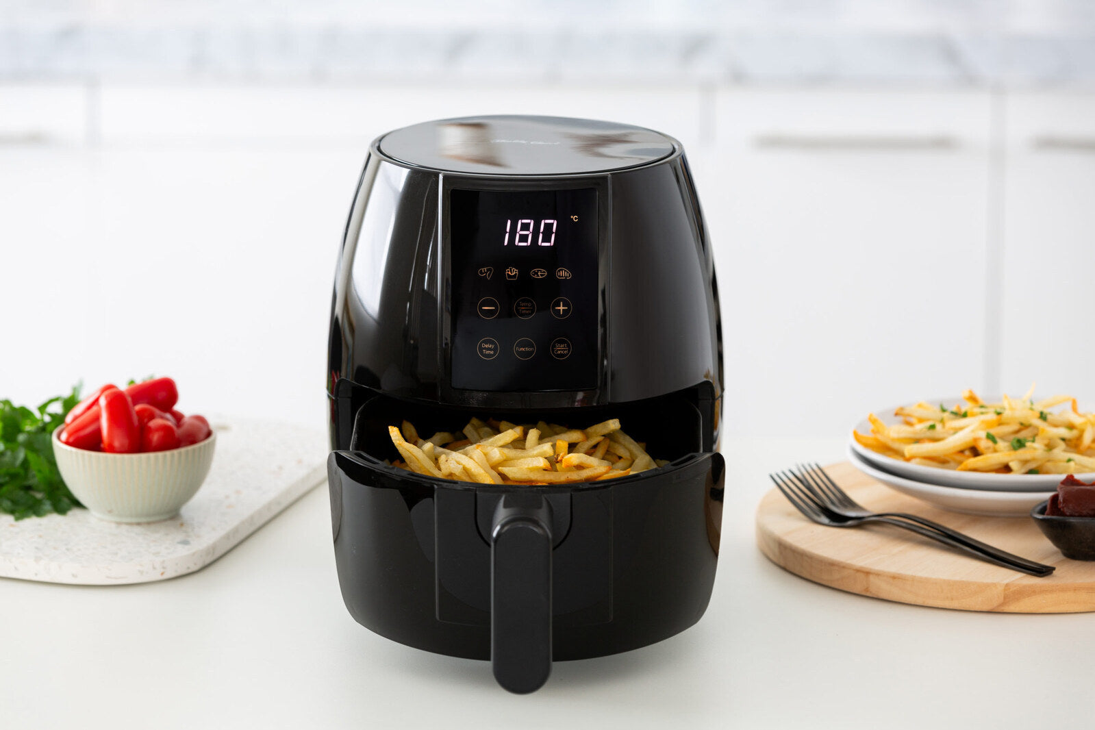 3L Digital Air Fryer w/ 200 C, Non-Stick &amp; Removable Basket-Appliances &gt; Kitchen Appliances-PEROZ Accessories