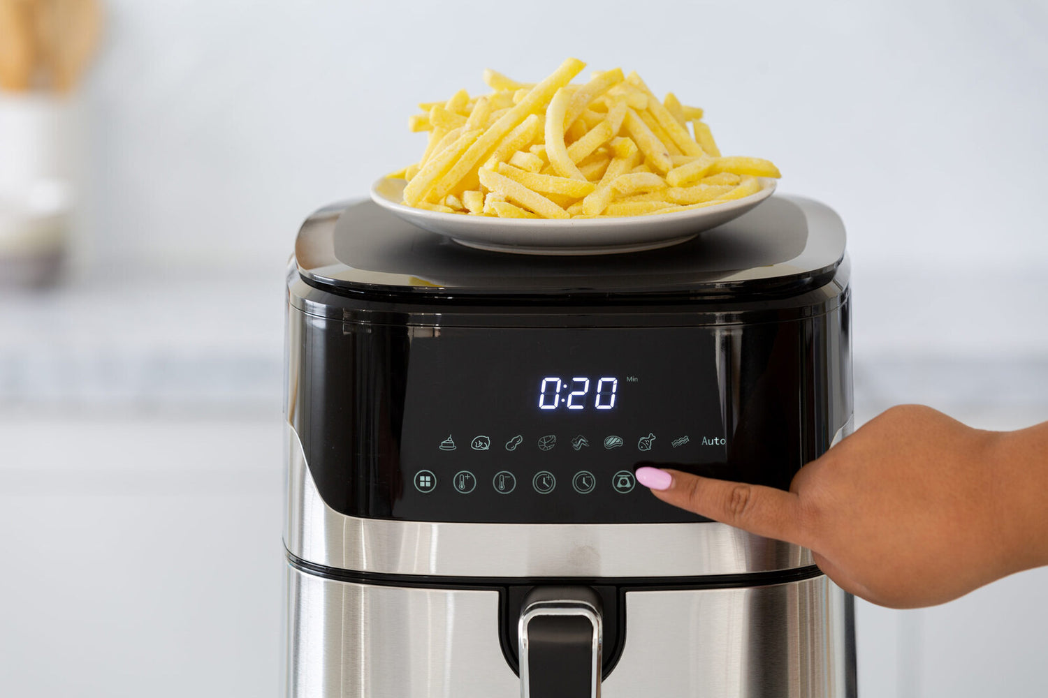 7L Air Fryer Wiz w/ Built-In Scale, 200C, 9 Cooking Programs-Appliances &gt; Kitchen Appliances-PEROZ Accessories