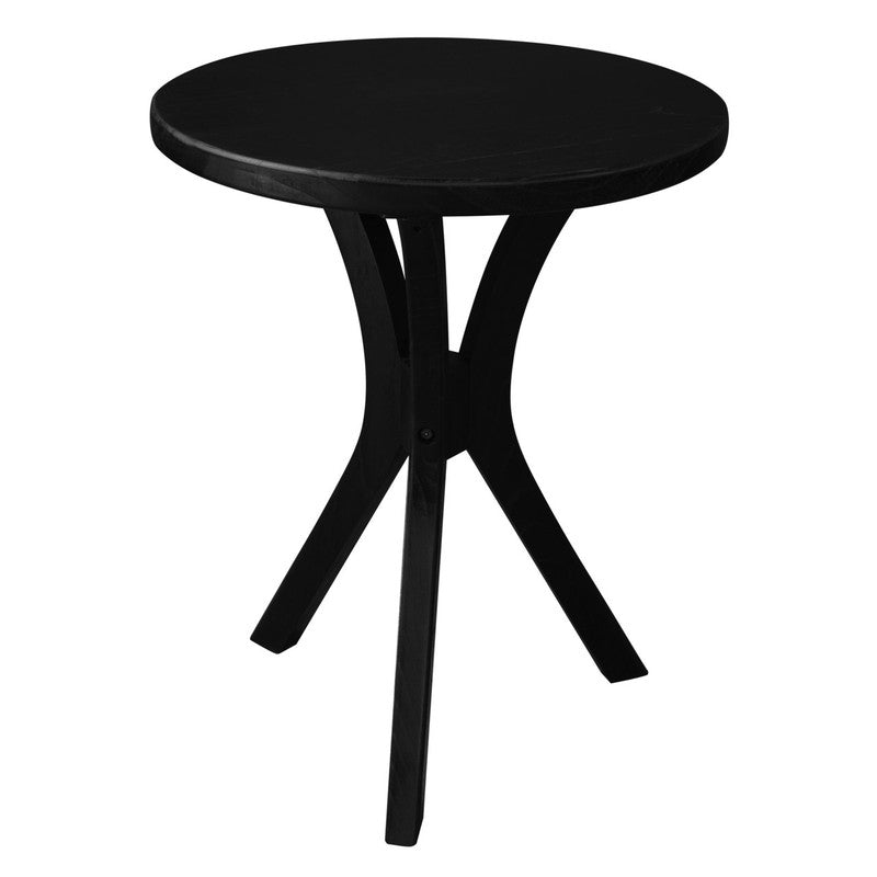 Gatsby Round Side Table - Small (Black)-Furniture &gt; Living Room &gt; Side Tables-PEROZ Accessories