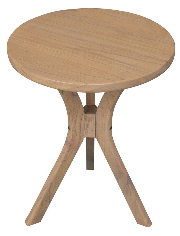 Gatsby Round Side Table - Small (Natural)-Furniture &gt; Living Room &gt; Side Tables-PEROZ Accessories