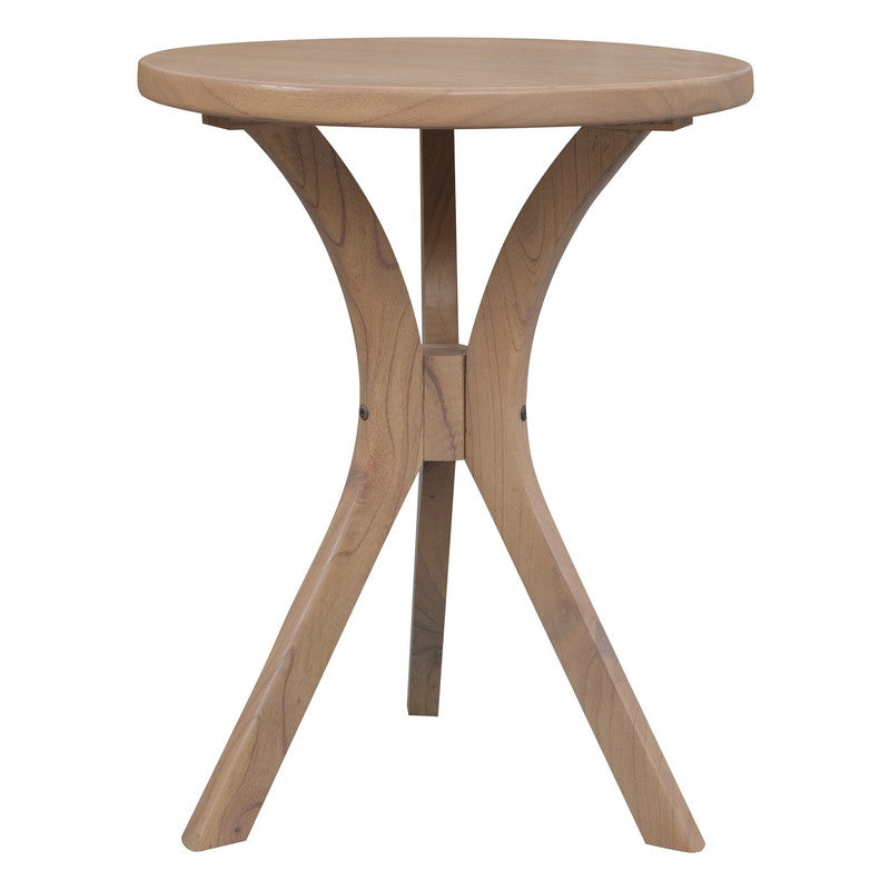 Gatsby Round Side Table - Small (Natural)-Furniture &gt; Living Room &gt; Side Tables-PEROZ Accessories