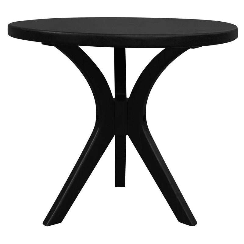 Gatsby Round Side Table - Large (Black)-Furniture &gt; Living Room &gt; Side Tables-PEROZ Accessories