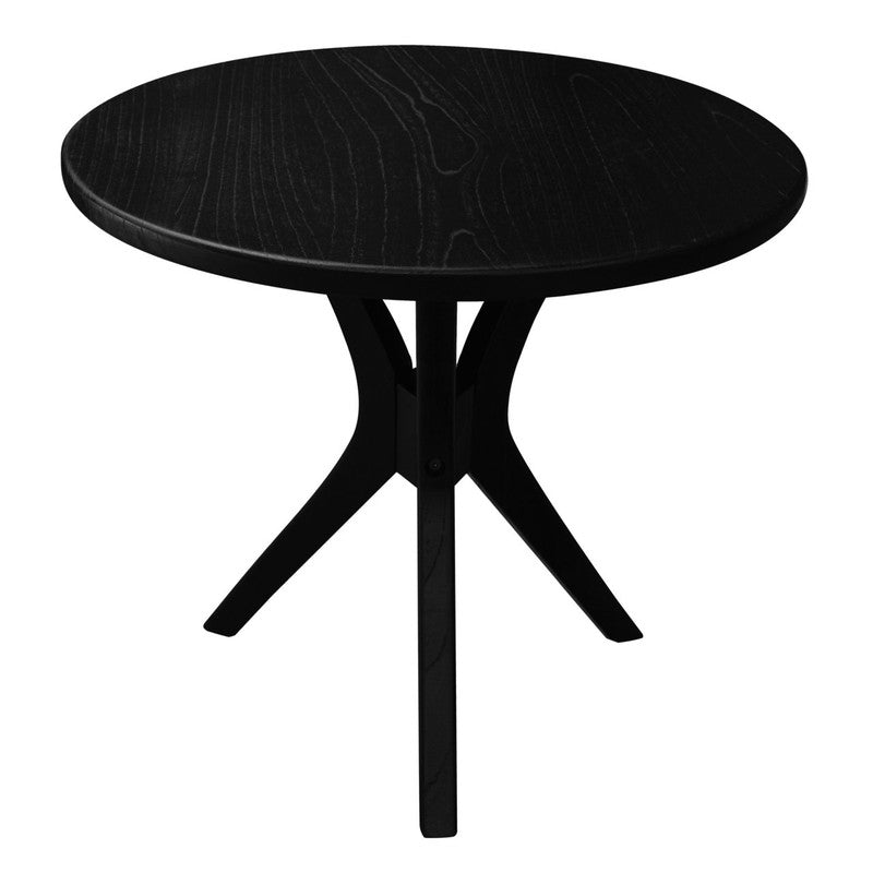 Gatsby Round Side Table - Large (Black)-Furniture &gt; Living Room &gt; Side Tables-PEROZ Accessories