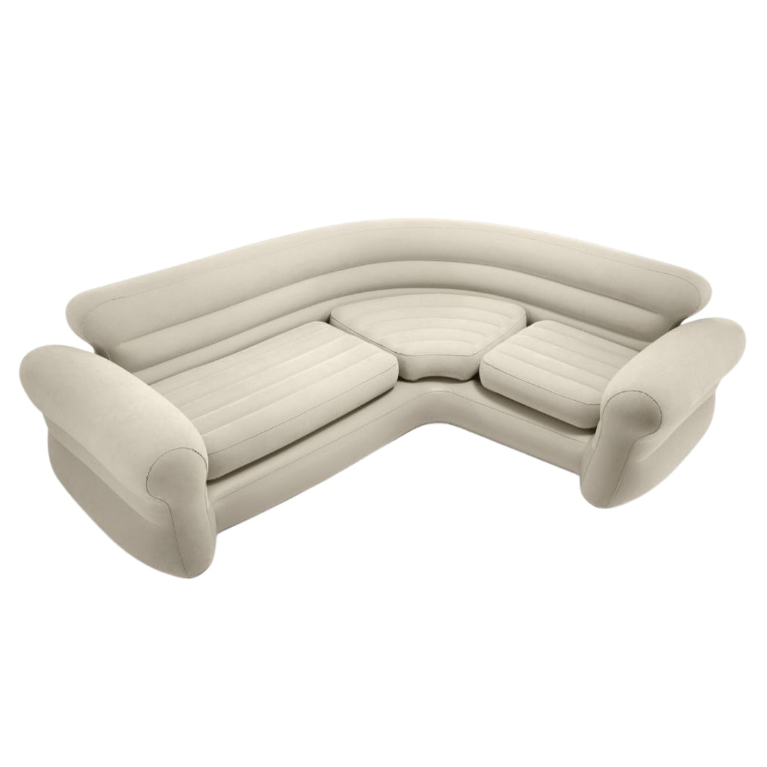 Intex Corner Sofa Inflatable Couch - L-shaped Corner Sofa-Home &amp; Garden &gt; Bedding &gt; Pillows-PEROZ Accessories