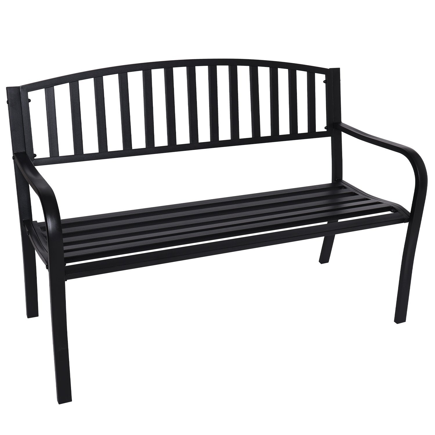 Wallaroo Steel Outdoor Garden Bench - Classic-Furniture &gt; Outdoor &gt; Outdoor Benches-PEROZ Accessories