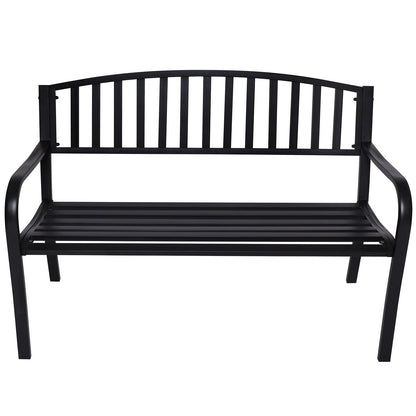 Wallaroo Steel Outdoor Garden Bench - Classic-Furniture &gt; Outdoor &gt; Outdoor Benches-PEROZ Accessories