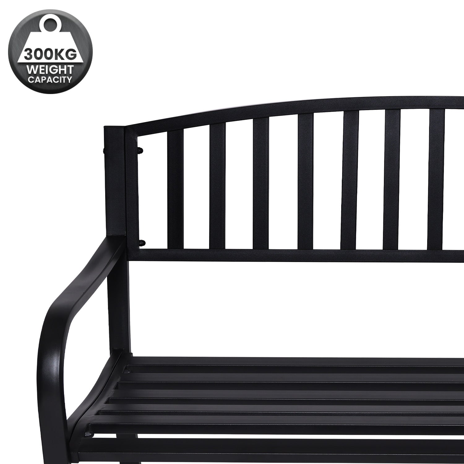 Wallaroo Steel Outdoor Garden Bench - Classic-Furniture &gt; Outdoor &gt; Outdoor Benches-PEROZ Accessories