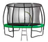 Kahuna 8ft Trampoline Free Ladder Spring Mat Net Safety Pad Cover Round Enclosure Green-Sports & Fitness > Trampolines > Trampolines & Accessories-PEROZ Accessories