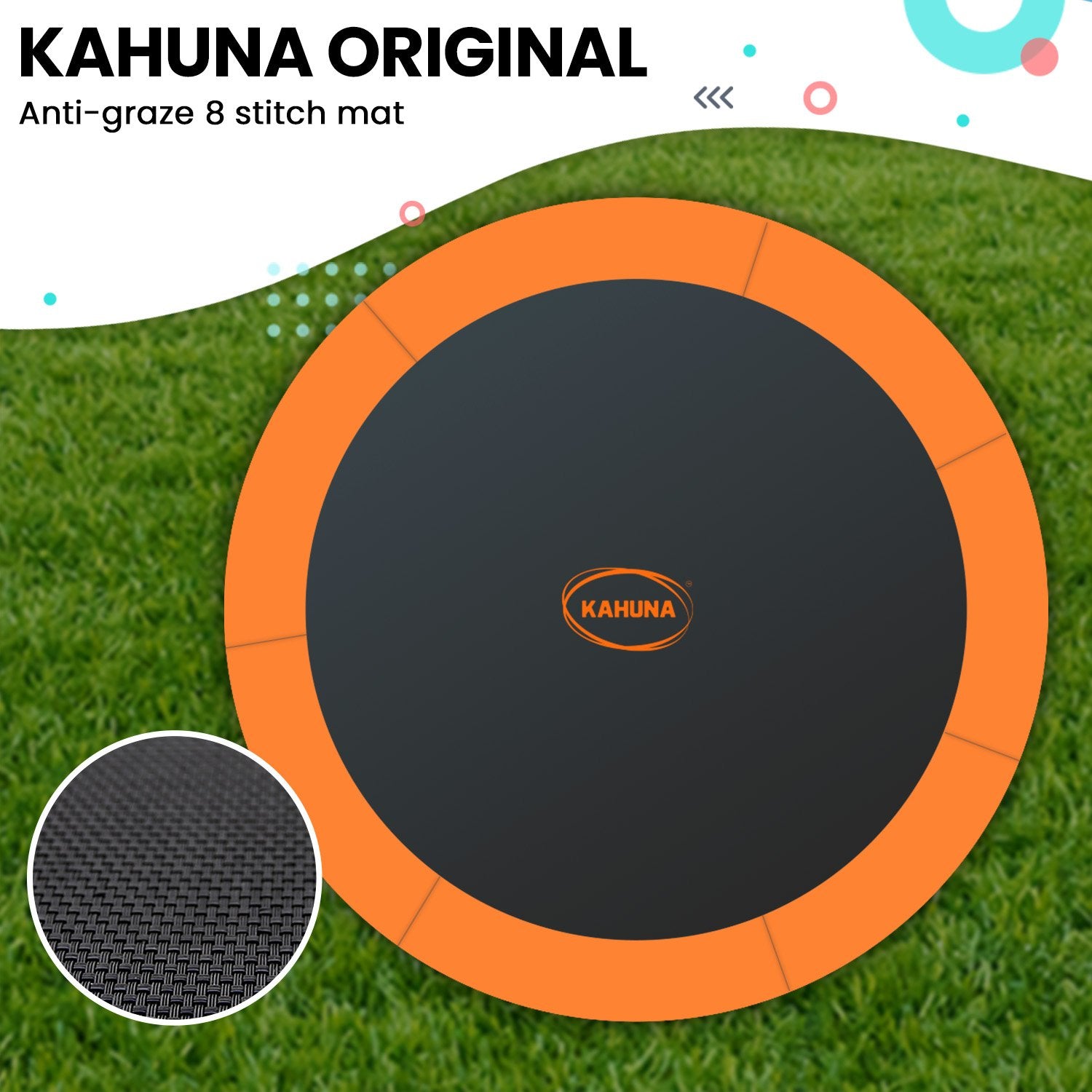 Kahuna Twister 14ft Springless Trampoline Outdoor Kids Safety Net Pad Mat-Sports &amp; Fitness &gt; Trampolines &gt; Trampolines &amp; Accessories-PEROZ Accessories