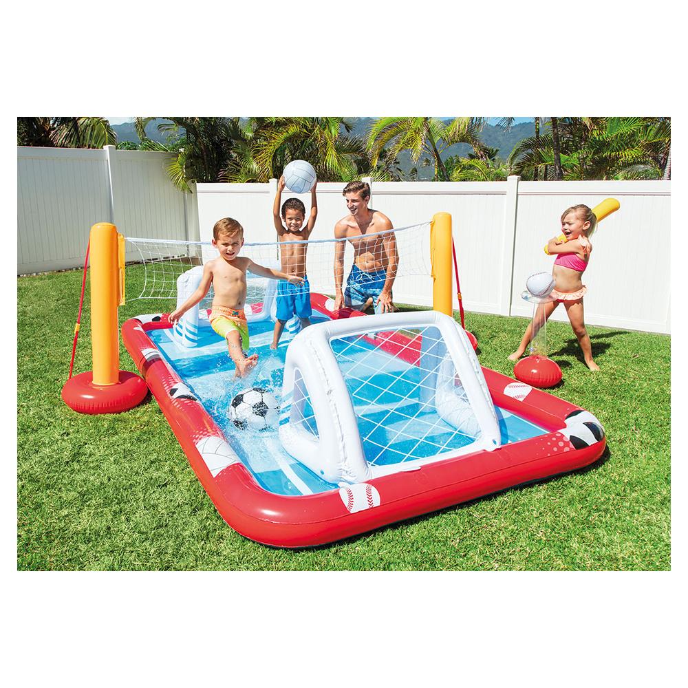 INTEX Inflatable Action Sports Play Centre Paddling Pool 57147NP-Water Play Toys-PEROZ Accessories