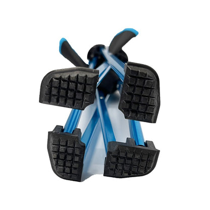 Mini Portable Outdoor Folding Stool Camping Fishing Picnic Chair Seat 80kg Blue-Camping Chairs-PEROZ Accessories