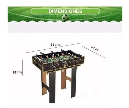 4 in 1 Soccer Table Foosball Pool Hockey Table Tennis for Kids 3+-Gift &amp; Novelty &gt; Games &gt; Activity Games-PEROZ Accessories