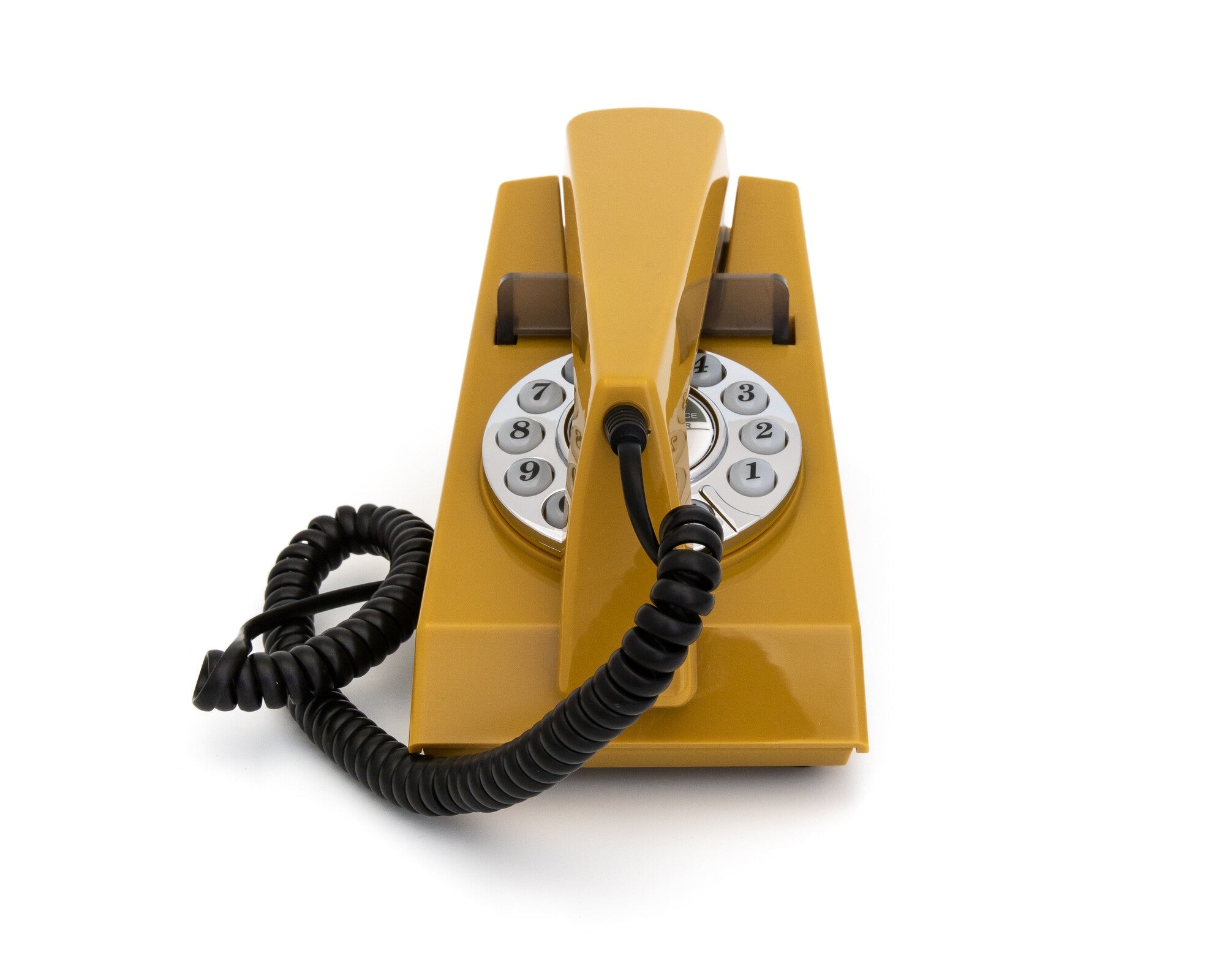 GPO Retro Trim Phone Push Button - Mustard-Audio &amp; Video &gt; Musical Instrument &amp; Accessories-PEROZ Accessories