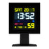 Newgate Monolith Lcd Alarm Clock Black-Home & Garden > Decor-PEROZ Accessories