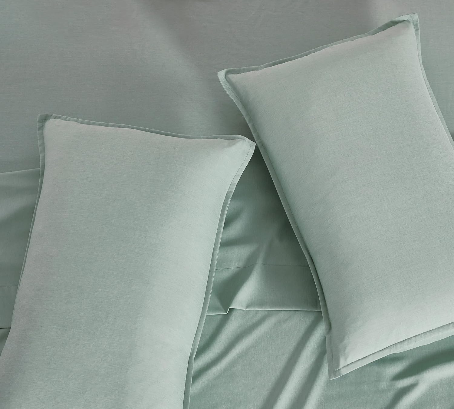 Bamboo Microfibre Sheet Set - Sage Green - Double-Home &amp; Garden &gt; Bedding &gt; Bed Sheets-PEROZ Accessories