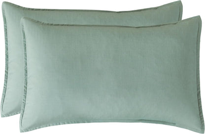 Bamboo Microfibre Sheet Set - Sage Green - Double-Home &amp; Garden &gt; Bedding &gt; Bed Sheets-PEROZ Accessories