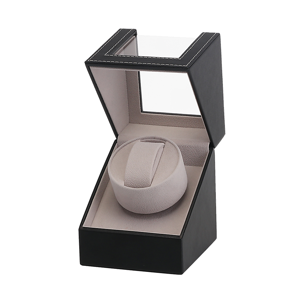 Automatic Watch Winder Display Box Case Motor Rotation Storage PU Leather-Watch Accessories-PEROZ Accessories