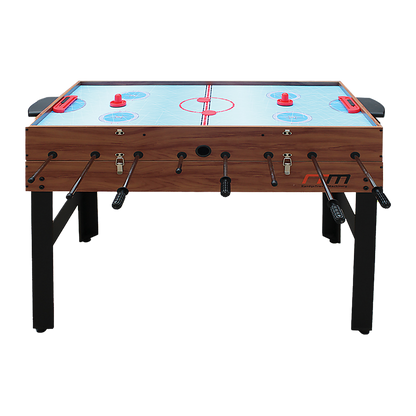 4FT 3-in-1 Games Foosball Soccer Hockey Pool Table-Gift &amp; Novelty &gt; Games &gt; Activity Games-PEROZ Accessories