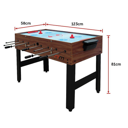 4FT 3-in-1 Games Foosball Soccer Hockey Pool Table-Gift &amp; Novelty &gt; Games &gt; Activity Games-PEROZ Accessories