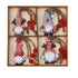 (2 set)Christmas Gnome Ornaments Set - Festive Wooden Decorations for Tree, Set of 12-Occasions > Christmas > Christmas Decorations-PEROZ Accessories