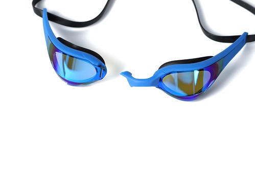 Adult blue mirrored lens swimming goggles-Health &amp; Beauty &gt; Health &amp; Wellbeing &gt; Wellness Accessories-PEROZ Accessories