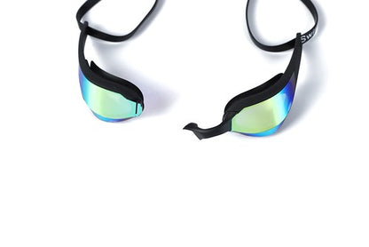 Adult mirrored lens swimming goggles gold-Health &amp; Beauty &gt; Health &amp; Wellbeing &gt; Wellness Accessories-PEROZ Accessories