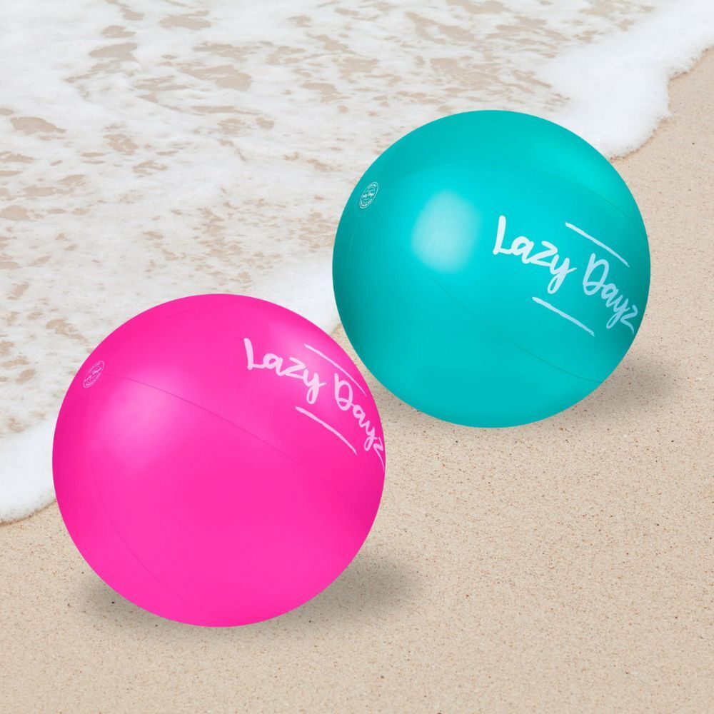 90cm Lazy Dayz Inflatable Jumbo Beach Ball - Pink-Baby &amp; Kids &gt; Baby &amp; Kid&