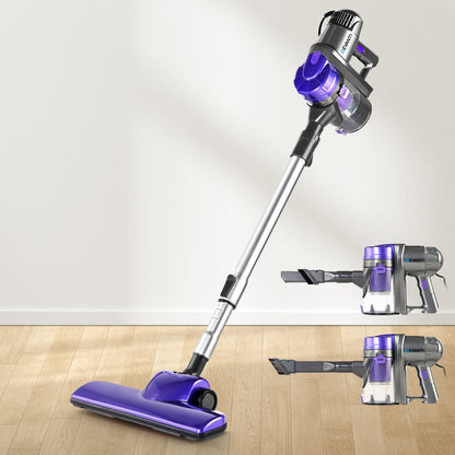 Devanti Stick Vacuum Cleaner Handheld Corded 450W Purple-Vacuum Cleaners-PEROZ Accessories