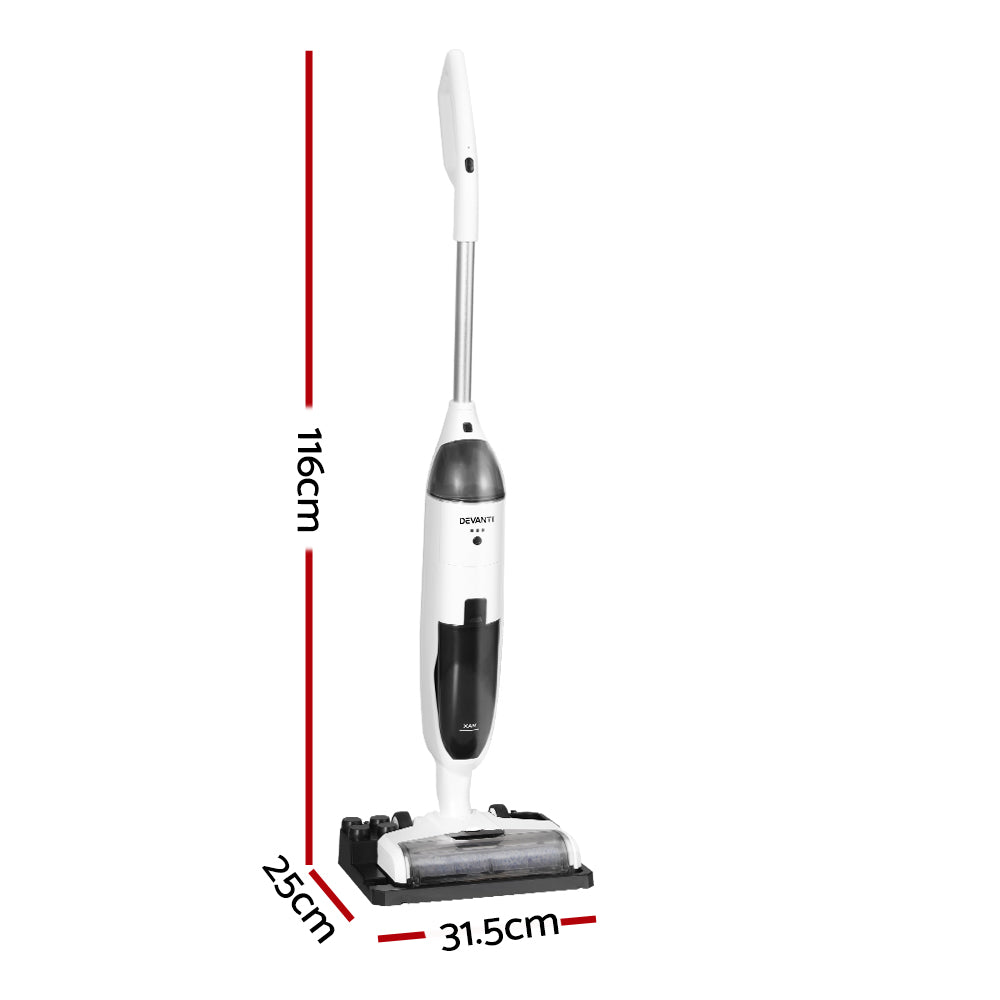 Devanti Wet Dry Stick Vacuum Cleaner 250W-Appliances &gt; Vacuum Cleaners-PEROZ Accessories