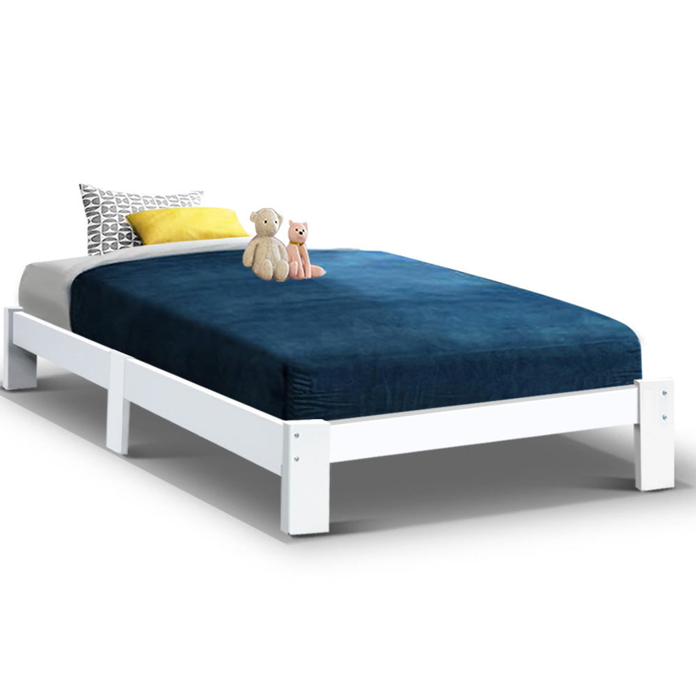 Artiss Bed Frame King Single Size Wooden Mattress Base Timber Platform JADE-Bed Frames-PEROZ Accessories