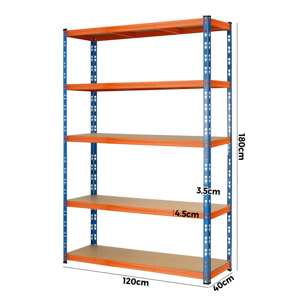 Sharptoo 2x1.8m Garage Shelving Shelves Warehouse Storage Pallet Racking Rack-Warehouse Racks-PEROZ Accessories