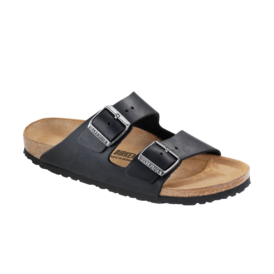 Birkenstock Arizona Oiled Leather Sandal Black-Fashion-PEROZ Accessories