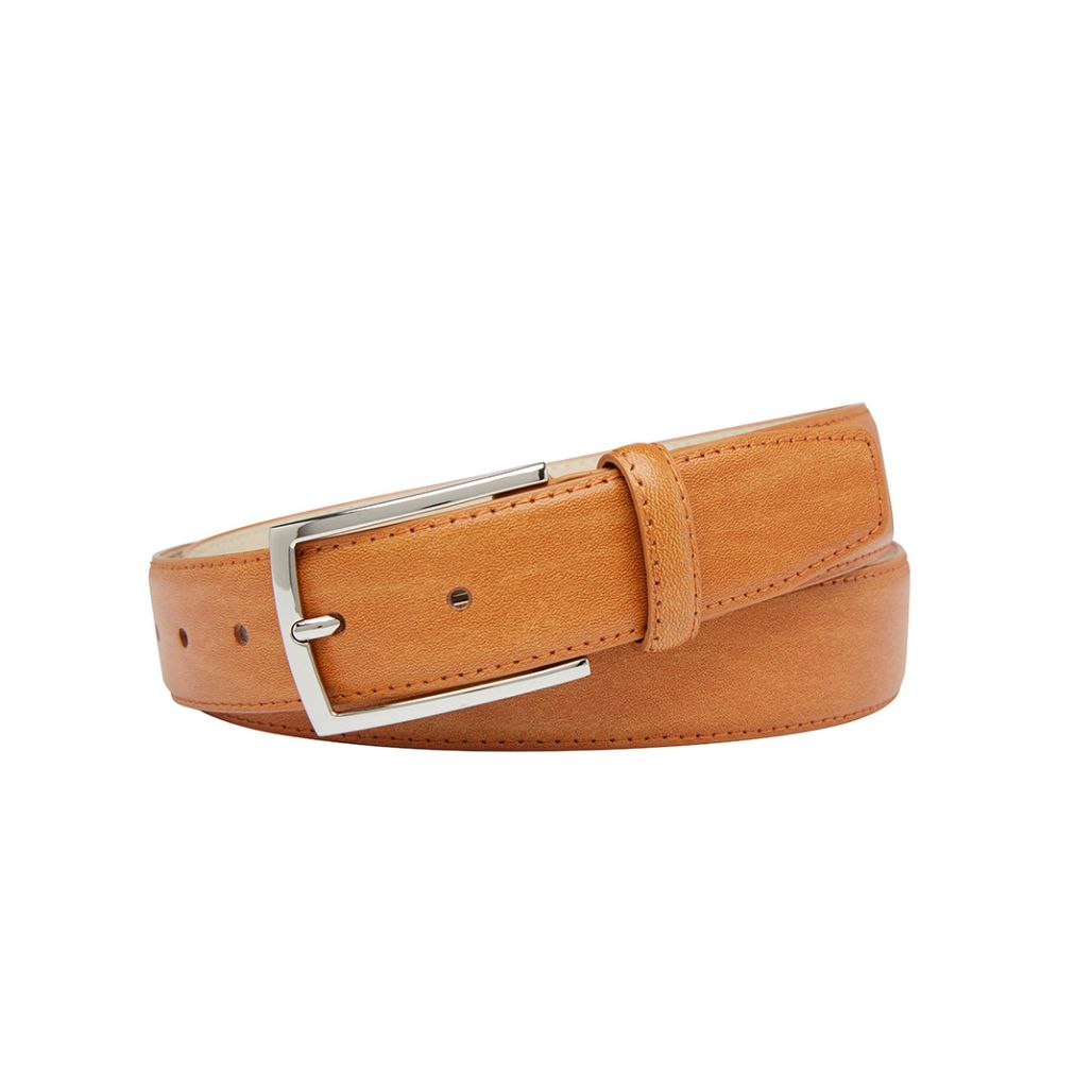 Shop Casablanca Classic Sand Leather Belt | PEROZ Australia