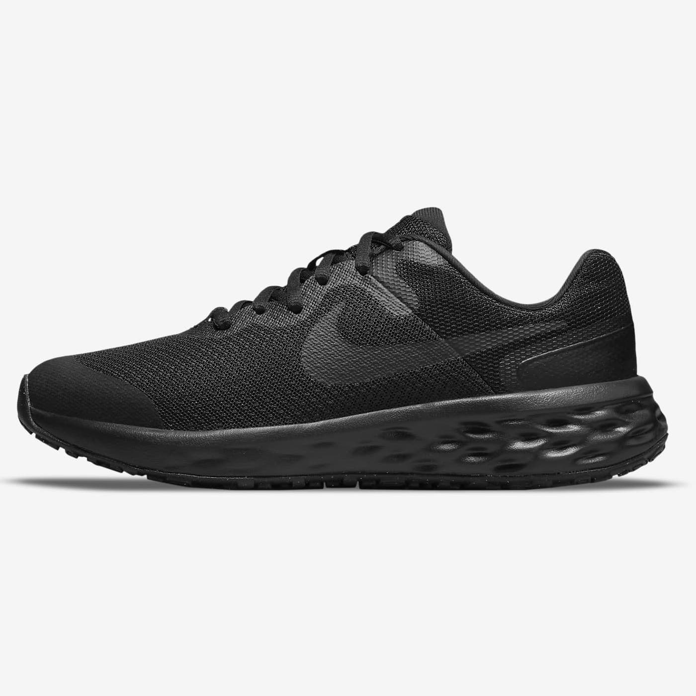 Nike Revolution 6 Grade School Unisex Shoes Black DD1096-001-Sportswear-PEROZ Accessories