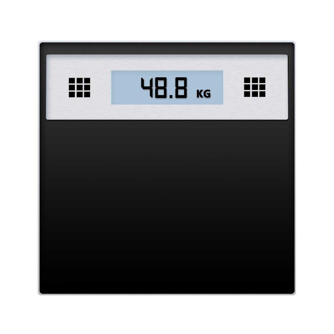 SOGA 180kg Electronic Talking Scale Weight Fitness Glass Bathroom Scale LCD Display Stainless-Body Weight Scales-PEROZ Accessories