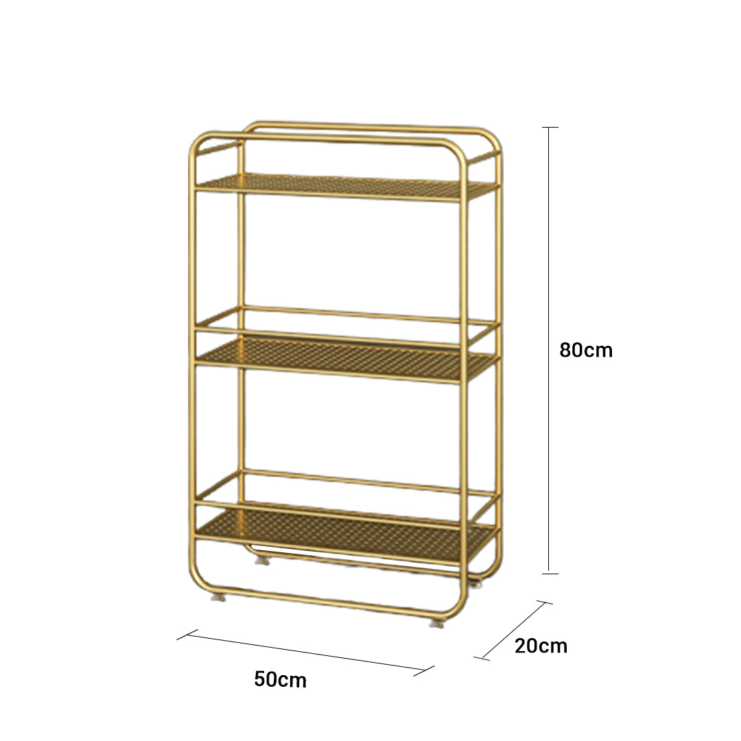 SOGA 2X 3 Tier Rectangular Bathroom Shelf Multifunctional Storage Display Rack Organiser-Bathroom Storage-PEROZ Accessories