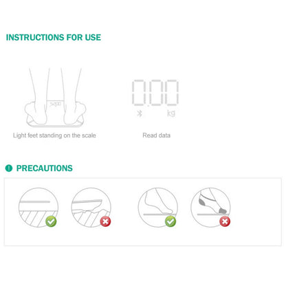 SOGA 2X 180kg Digital Fitness Weight Bathroom Gym Body Glass LCD Electronic Scales White Green-Body Weight Scales-PEROZ Accessories