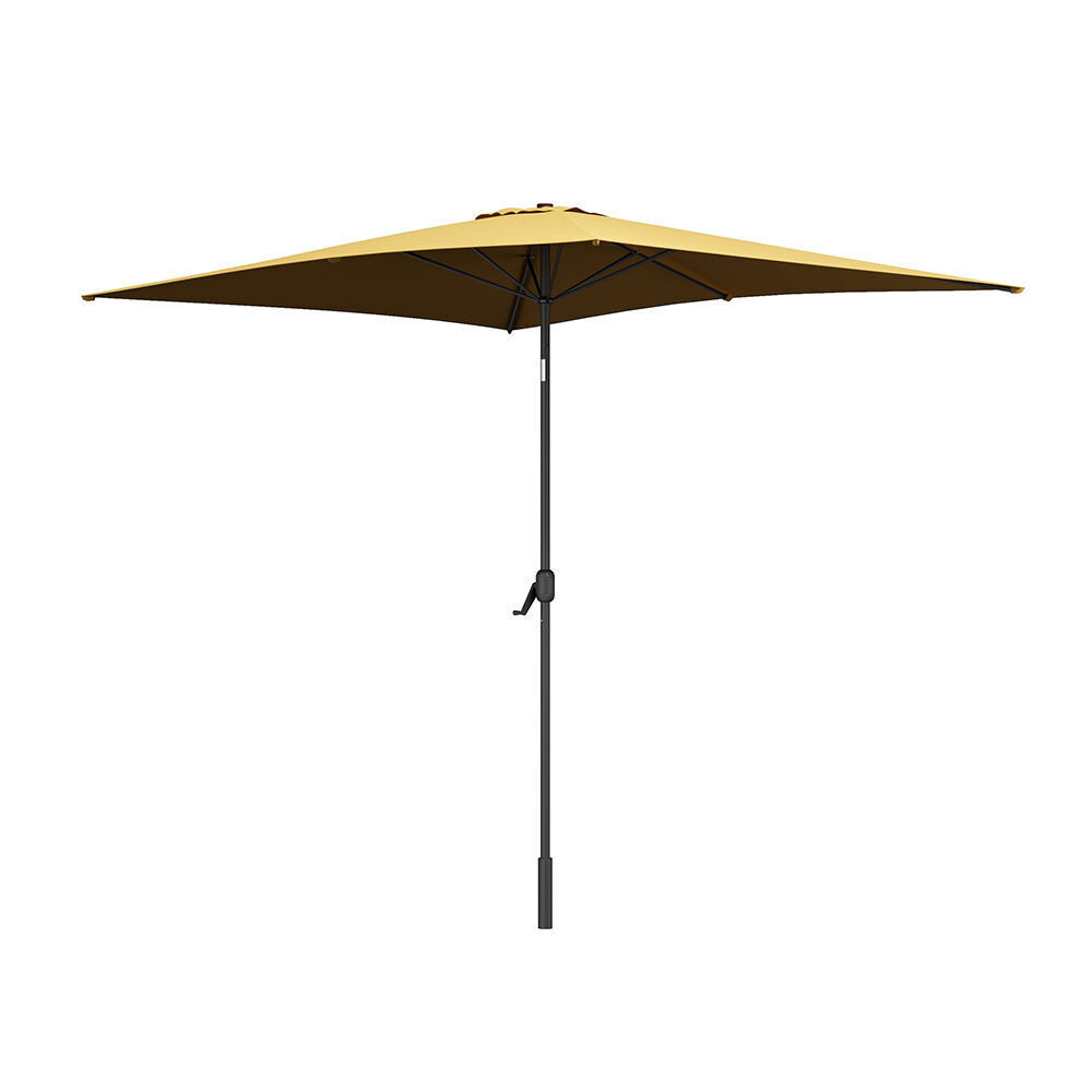 Arcadia Furniture Umbrella 3 Metre Umbrella with Solar LED Lights Garden Yard-Outdoor Umbrellas-PEROZ Accessories