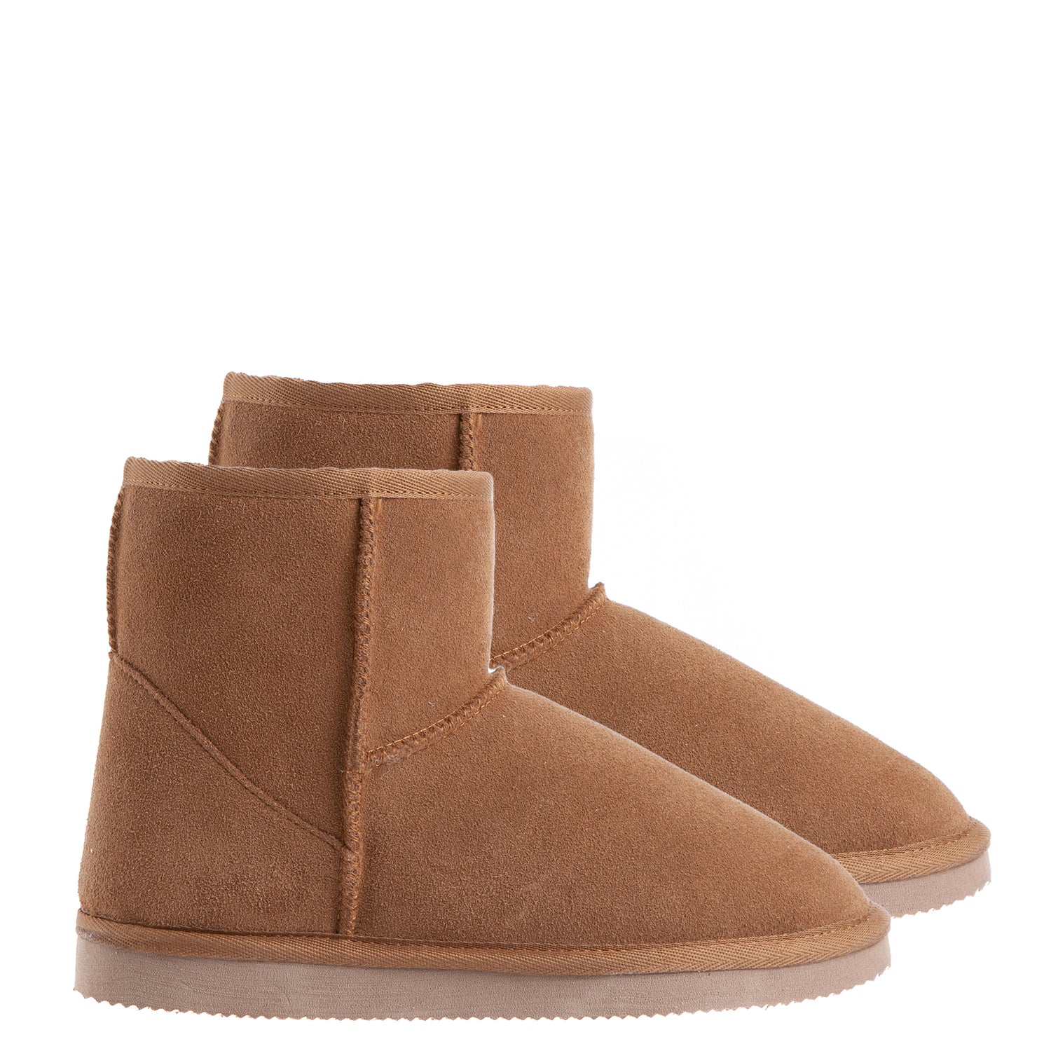 Royal Comfort Ugg Slipper Boots Womens Leather Upper Wool Lining Breathable-Footwear-PEROZ Accessories