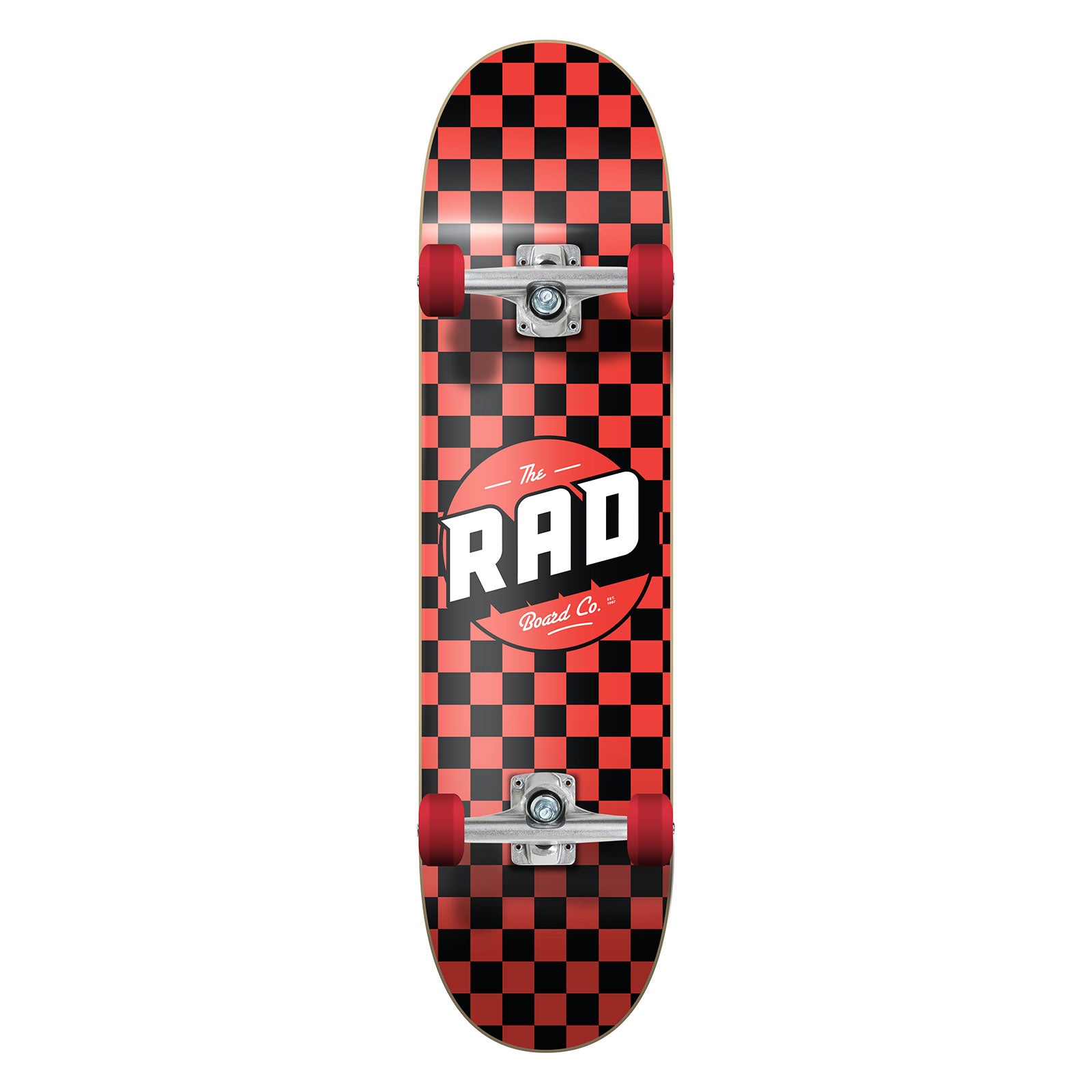 Rad Complete Dude Crew &quot; x 30&quot; Skateboard - Size 7-Skateboards-PEROZ Accessories